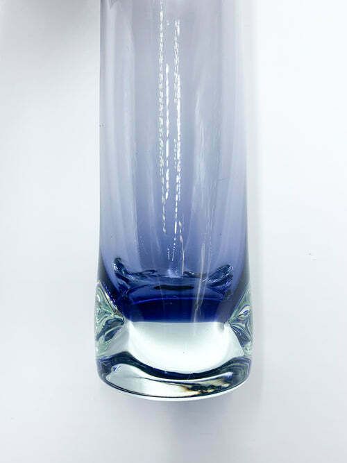 Home Decor Set Of Four Drinking Glasses In Sculpted Purple Glass From The 1960s photo
