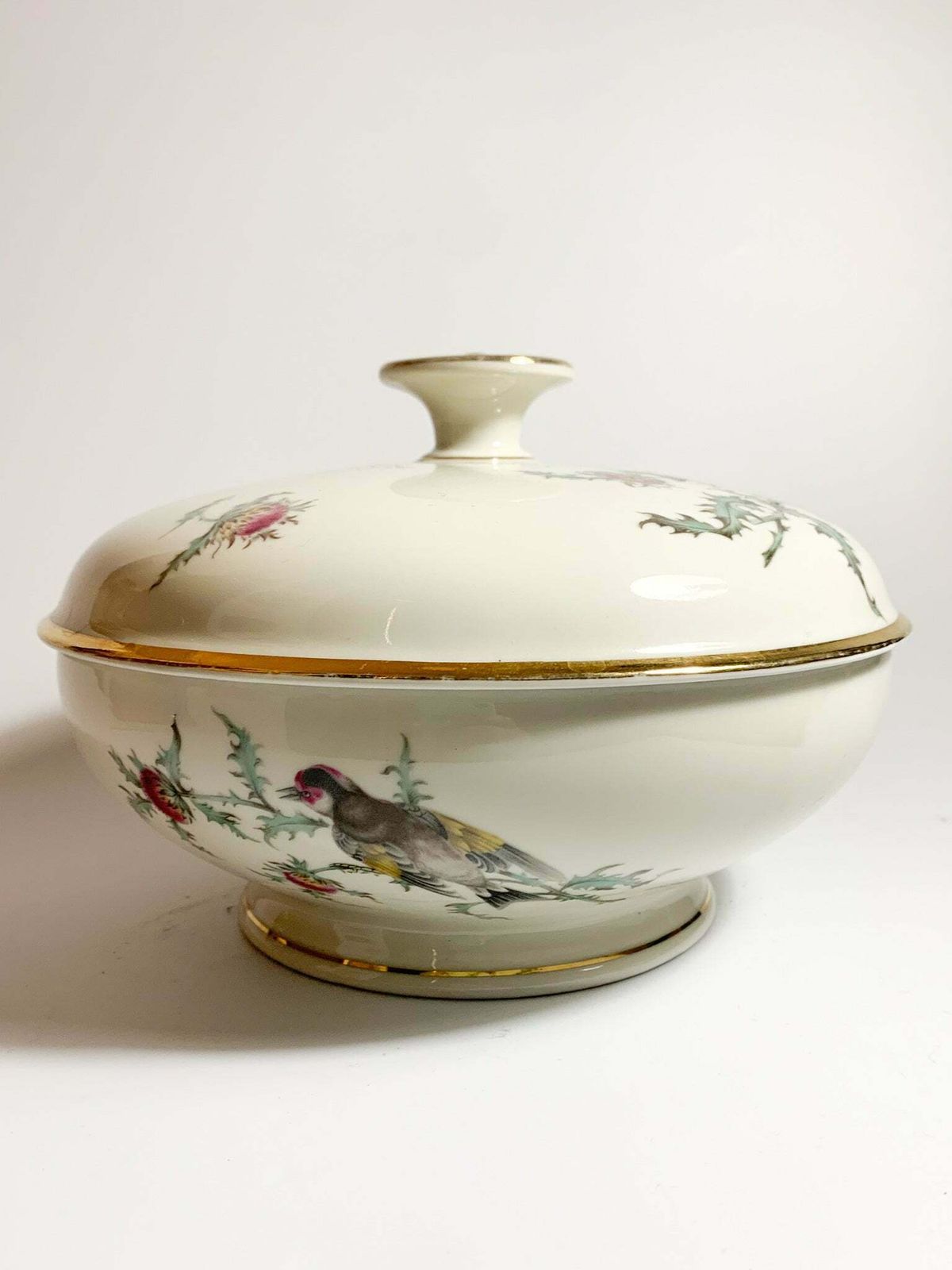 Porcelain Potiche By Johann Seltmann, Hand Decorated From The 1950s photo Home Decor