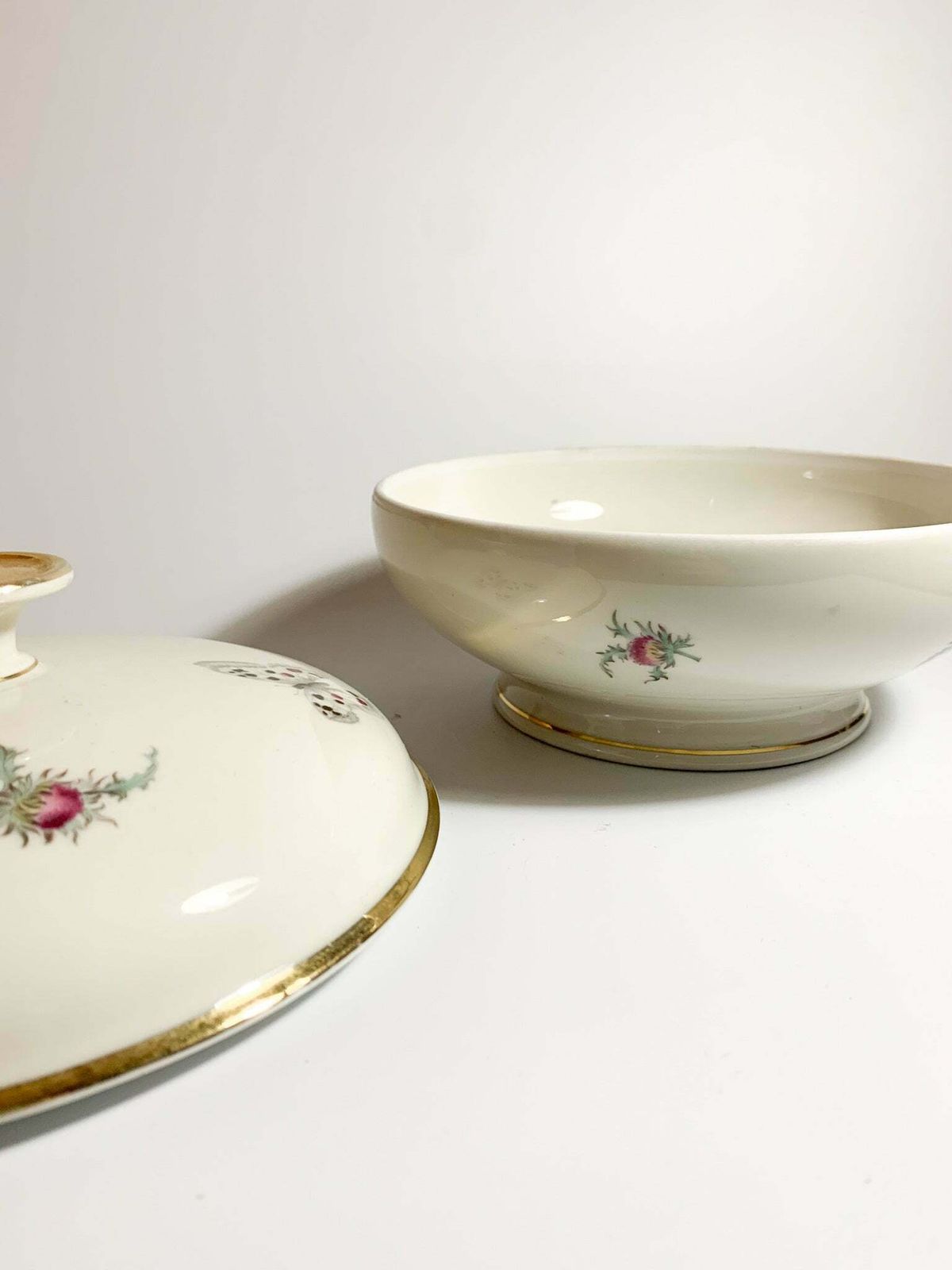 photo for sale Porcelain Potiche By Johann Seltmann, Hand Decorated From The 1950s