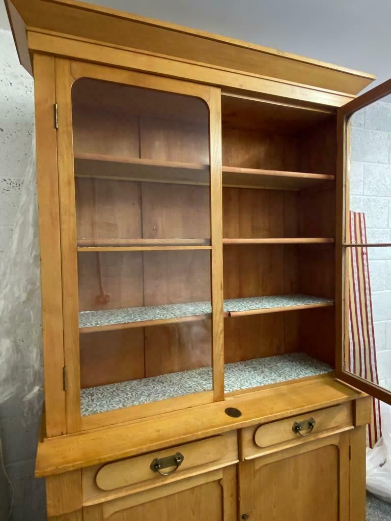 19th Century (1878) Oak Cabinet/Dresser photo furniture