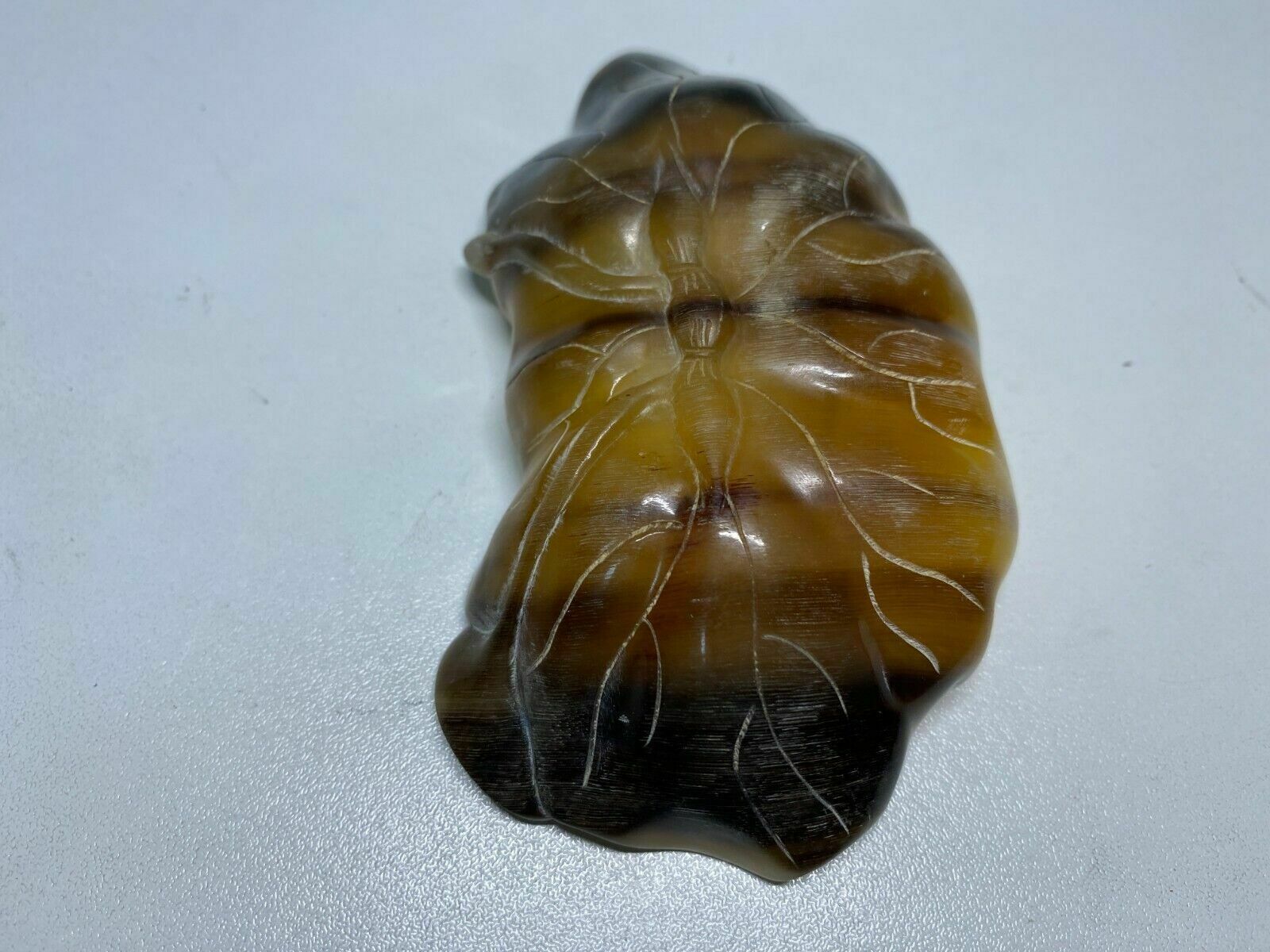 Chinese Black Hoof Handcarved Scholar Brushpen Washer photo 65.0