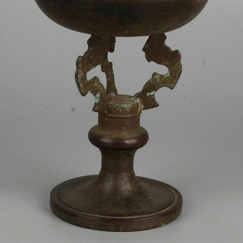 Chinese Bronze Insence Burner With Xuande Hallmark photo for sale