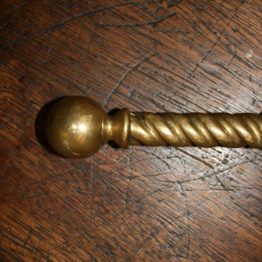 Antique Brass Fireplace Companion Set photo furniture