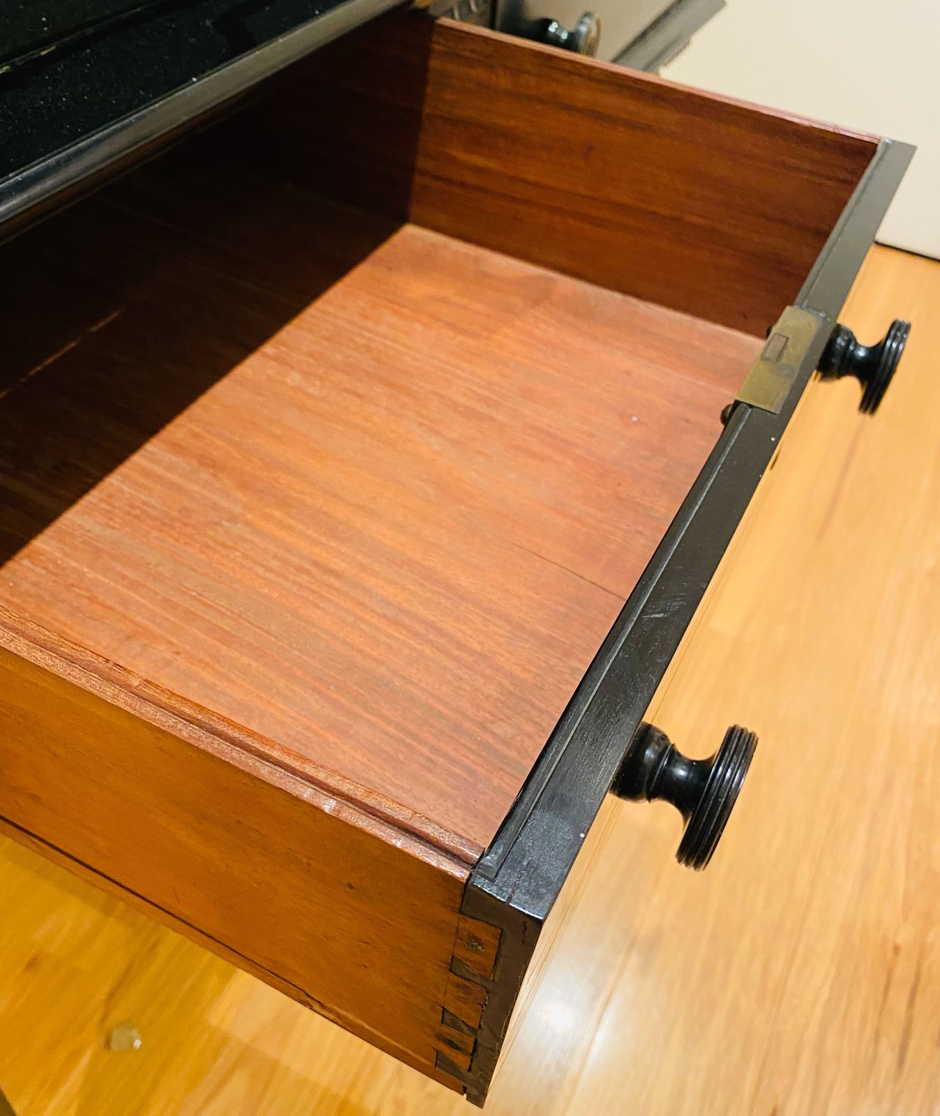 photo for sale Anglo Indian Desk With Book Shelves