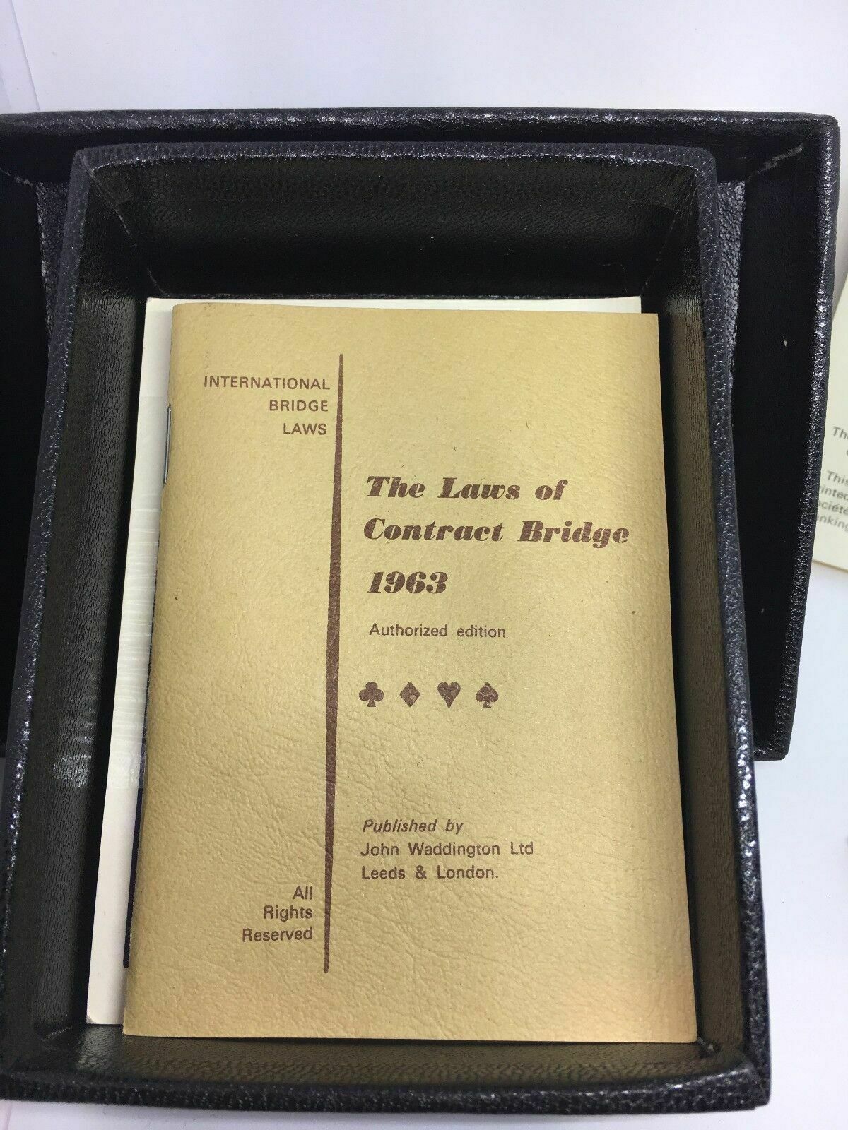 Twin Sealed Siriol Clarry Non Standard Bridge Set 1971 Vintage Playing Cards photo 70.0