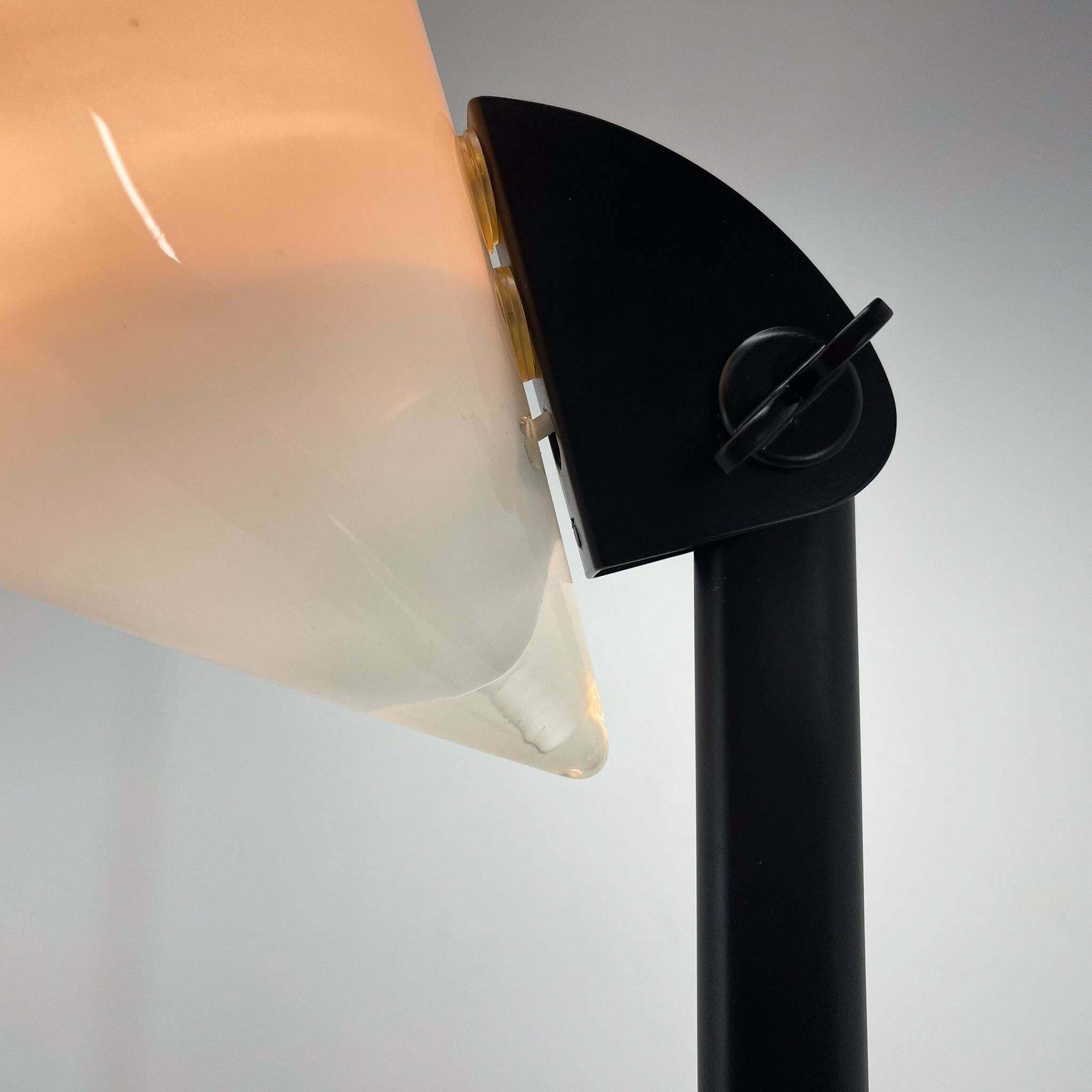1970s Murano Glass & Metal Floor Lamp, Italy photo vinterior