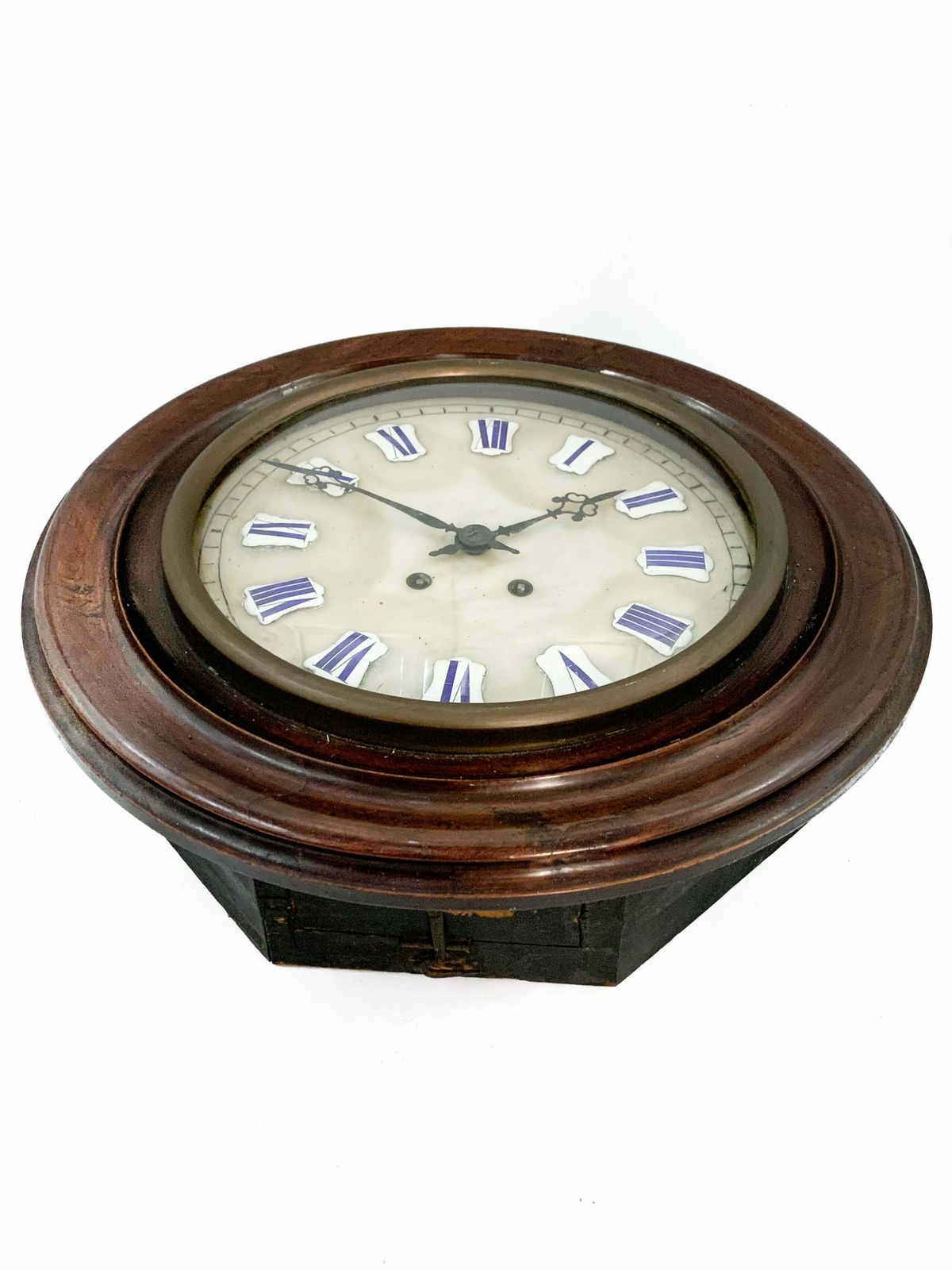 Bull's Eye Clock In Marble And Ceramics From The 1920s photo furniture