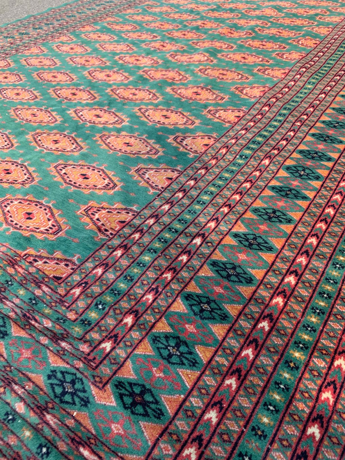 Pakistani Bukhara Rug From The 1970s photo furniture