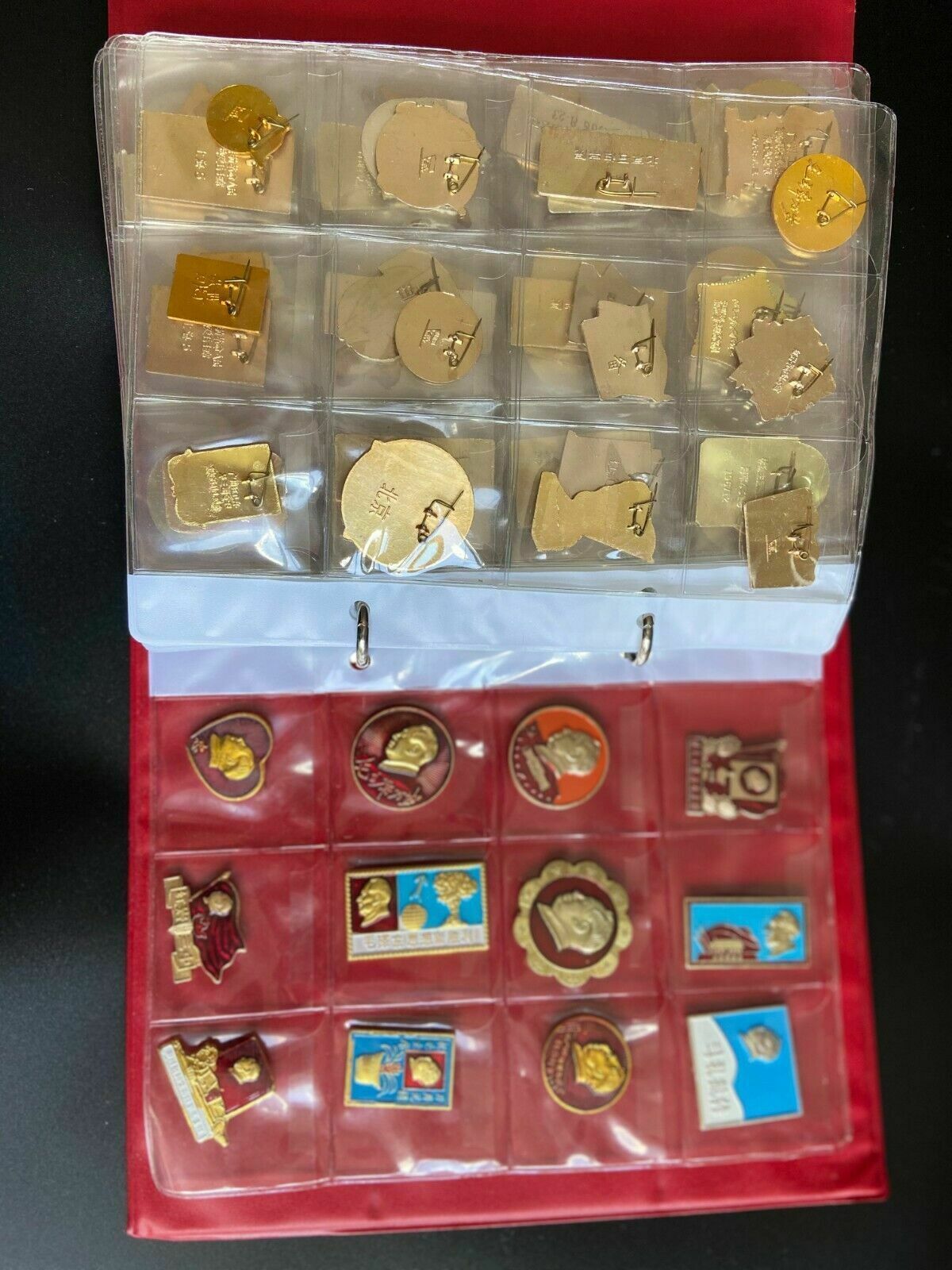 Home Decor Collection Of Red Chairman Mao Badge Medal Commemorative Medals 120pcs photo