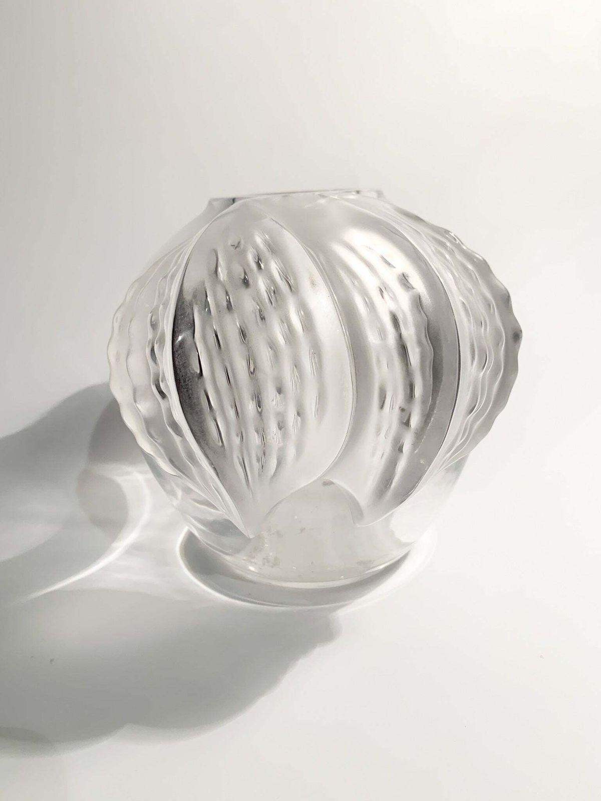 photo for sale Lalique Crystal Vase, San Diego Model, 1940s
