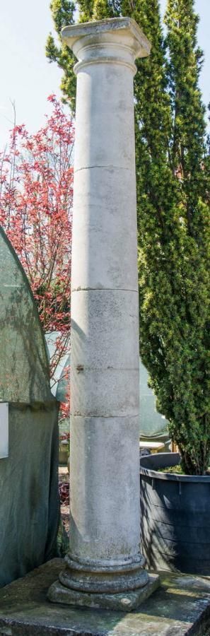 Pair Of Portland Stone Columns From A London Hospital photo for sale