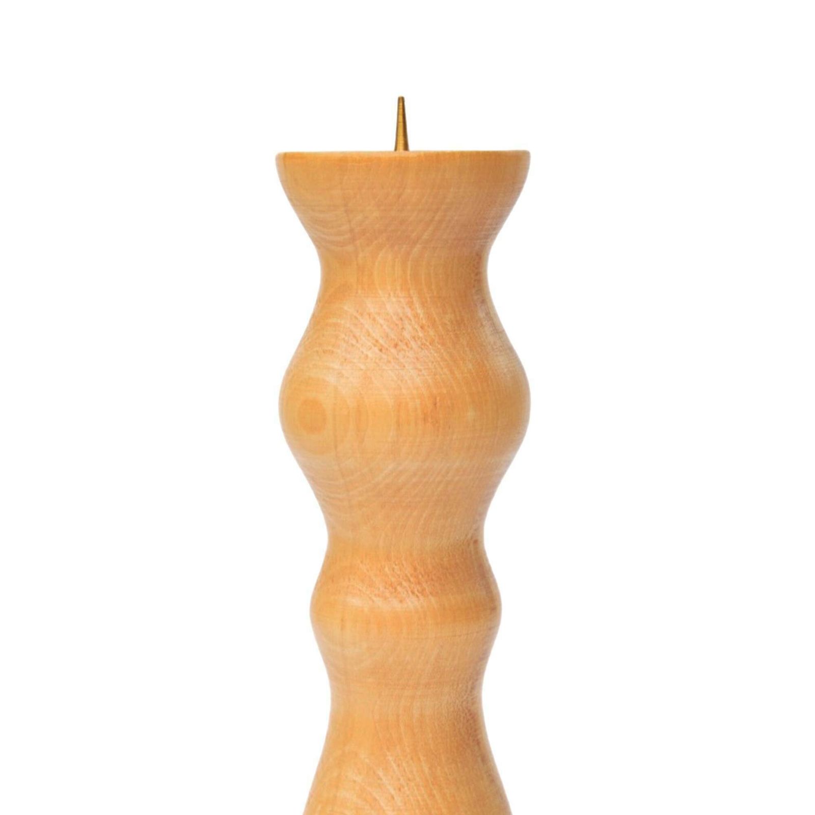 Wooden Modernist Candlestick, Denmark, 1970s. photo buy