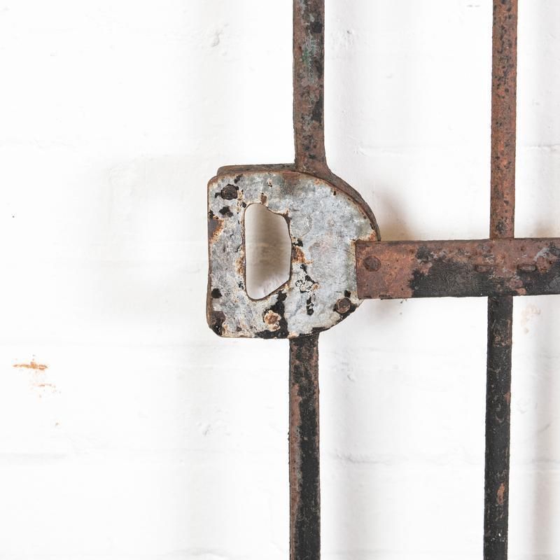 Antique Wrought Iron Gate With Spikes photo Home Fixtures