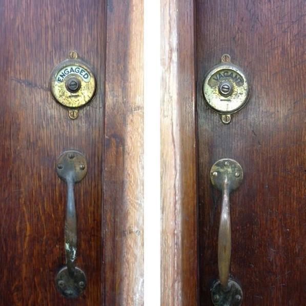 Mid Century Oak Cubicle Doors photo for sale