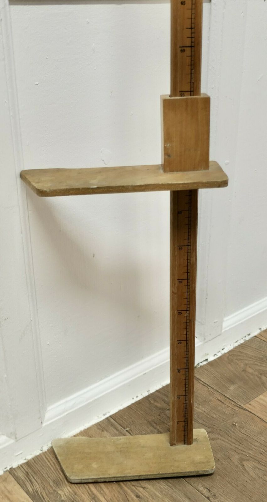 Pharmacy Child Measure Stand, Pitch Pine Measuring Stick Or Somastometre photo furniture