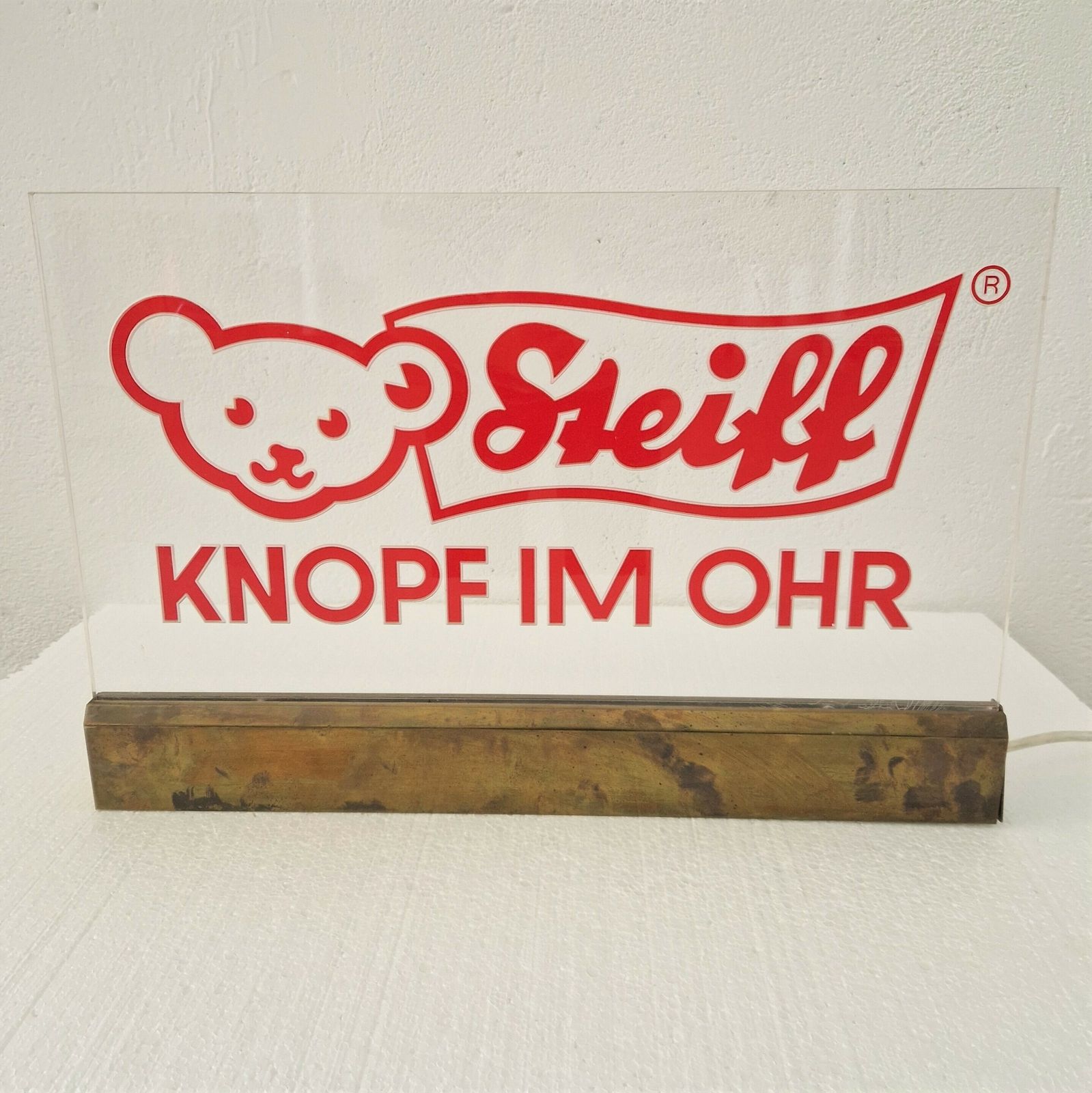 Ultra Rar. Mid Century Advertising Neon From Steiff. 1960   1965