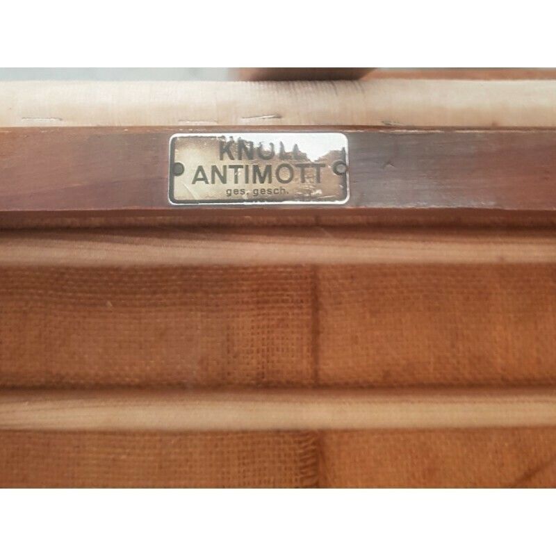 Knoll Antimot Chair And Stool, 1960s photo for sale