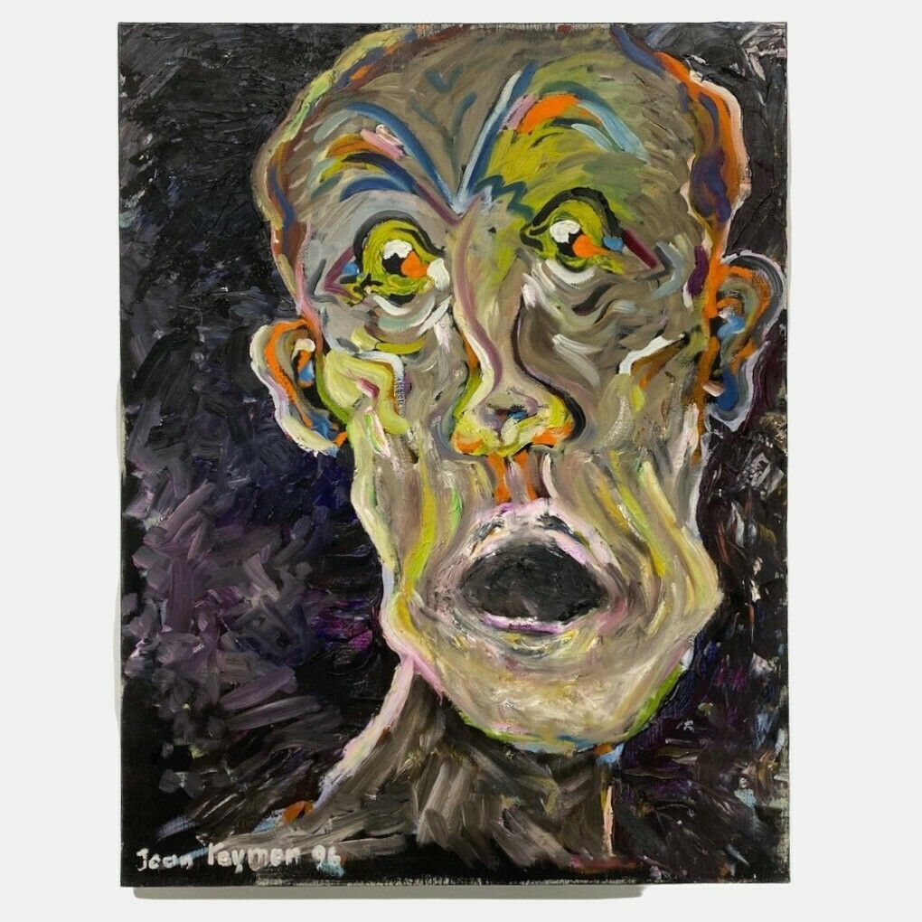 Modern Schilderij Van Jean Teymen, Jaren 1990