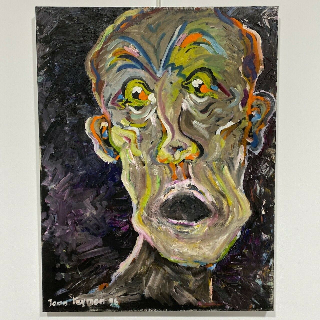 Modern Schilderij Van Jean Teymen, Jaren 1990 photo vinterior