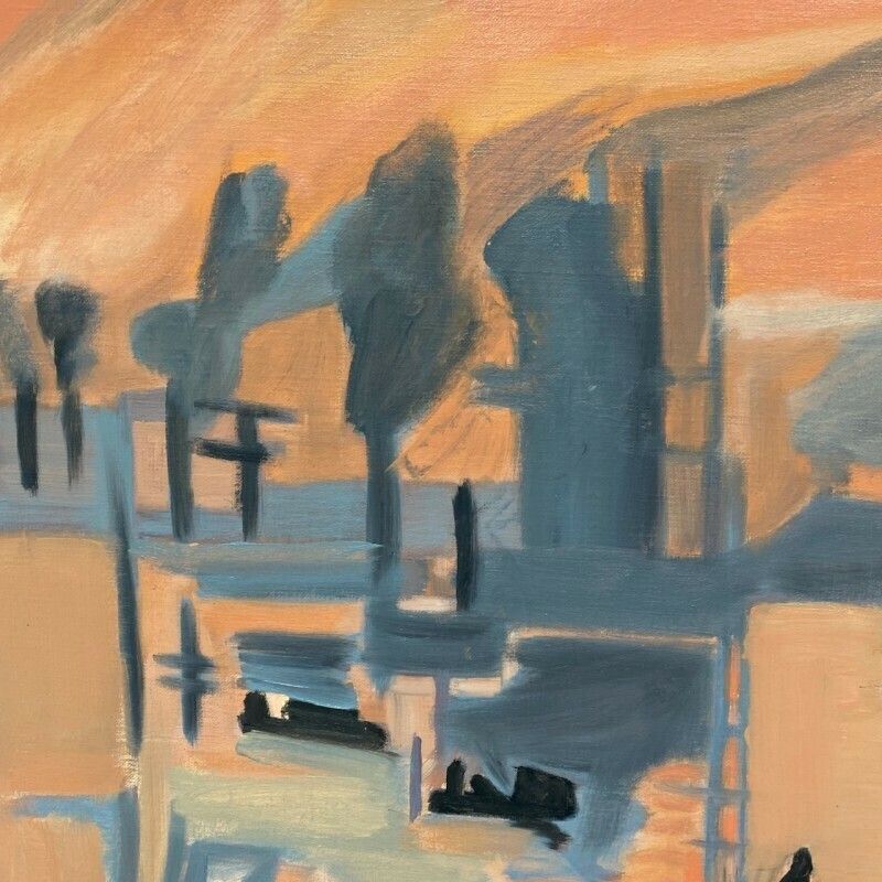 Schilderij Van Joseph Dumont, Jaren 1990 photo buy