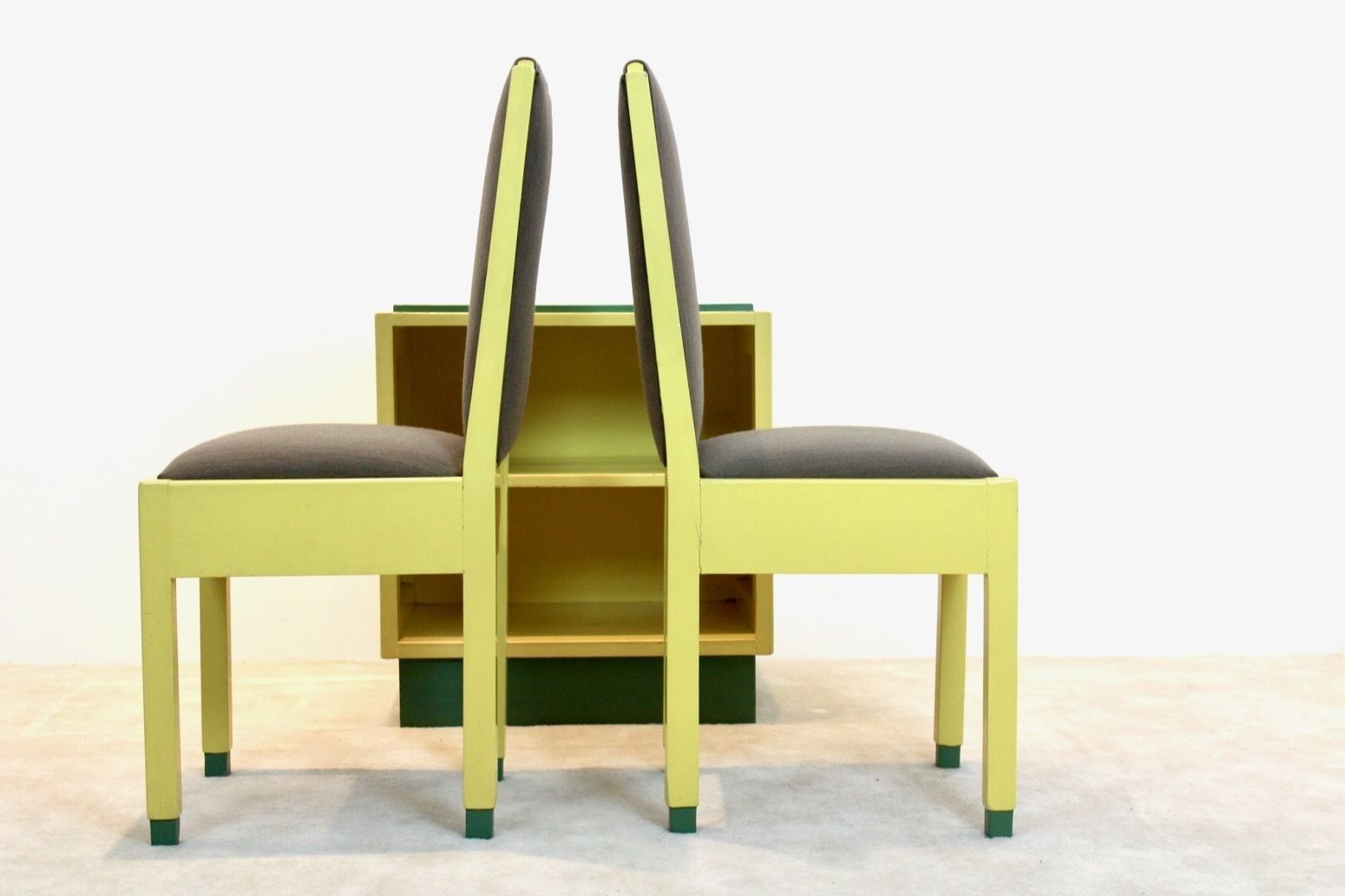Dutch Modernism Chairs And Cabinet By Jan Den Drijver For ‘De Stijl’ photo vintage