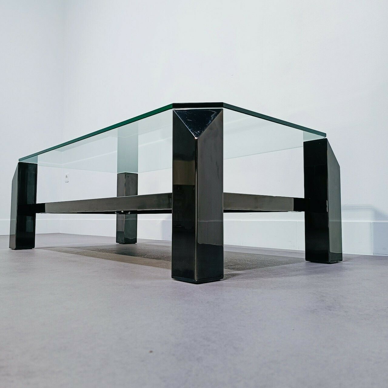 Belgo Chrom Black Coffee Table photo furniture
