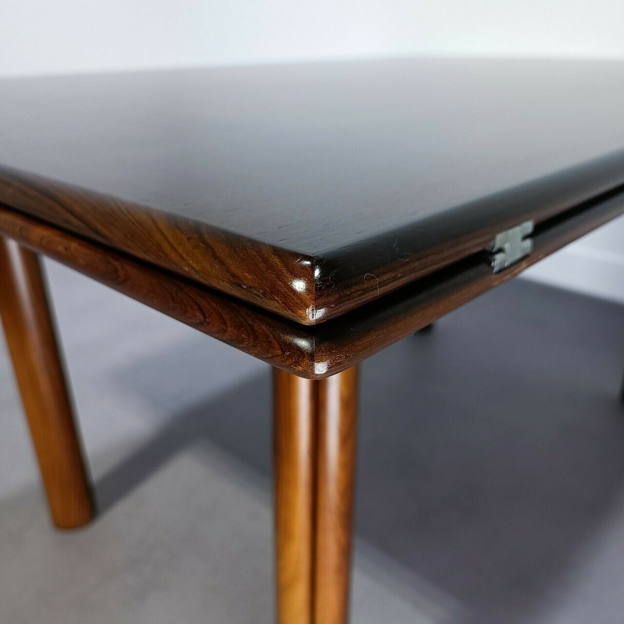 1697.0 Extendable Frank Declerq Style Teak Dining Table photo