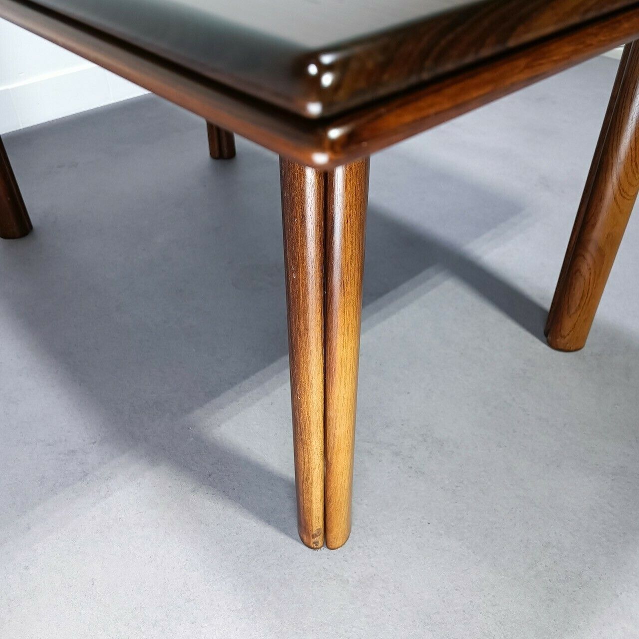 photo vinterior Extendable Frank Declerq Style Teak Dining Table