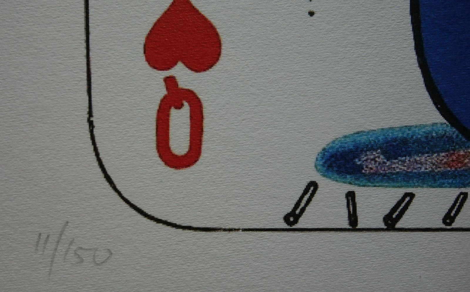Fine Surrealist Limited Edition Print, Surreal Playing Cards   Queen, Salvador Dali, Signed & Numbered In Pencil photo 164.0