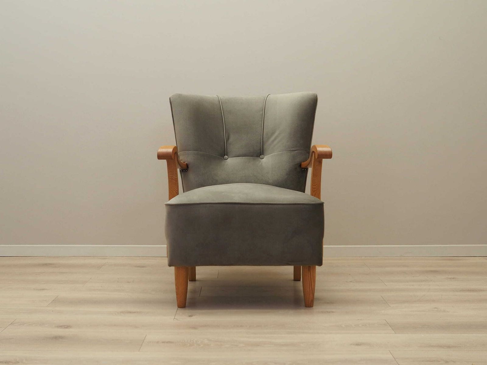 Beech Armchair, Danish Design, 1960s, Production: Denmark photo for sale