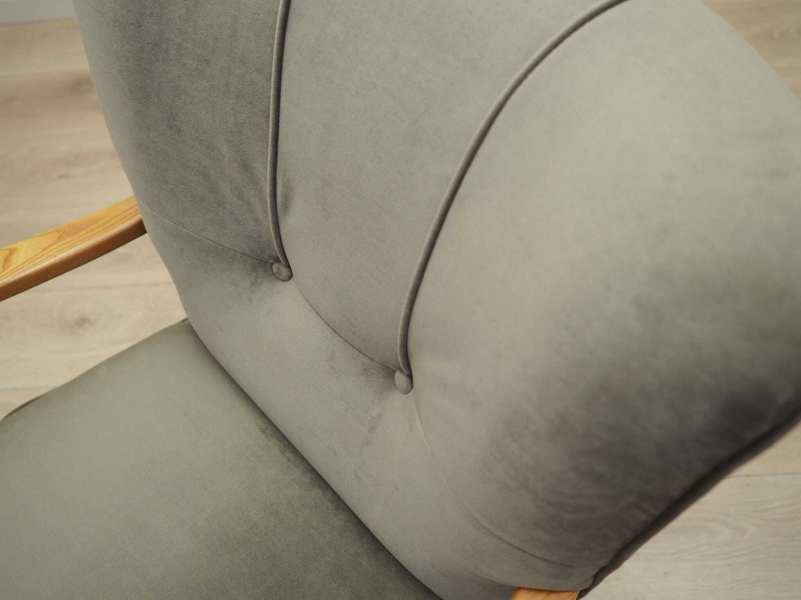 photo vintage Beech Armchair, Danish Design, 1960s, Production: Denmark