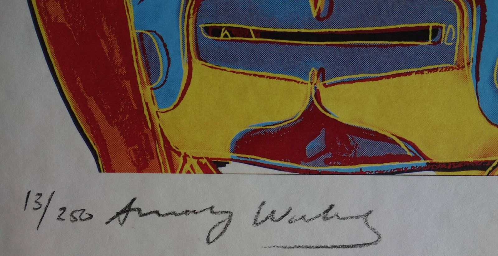 Fine Pop Art Limited Edition Print   Western Cowboys, Andy Warhol, Signed & Numbered photo 261.0