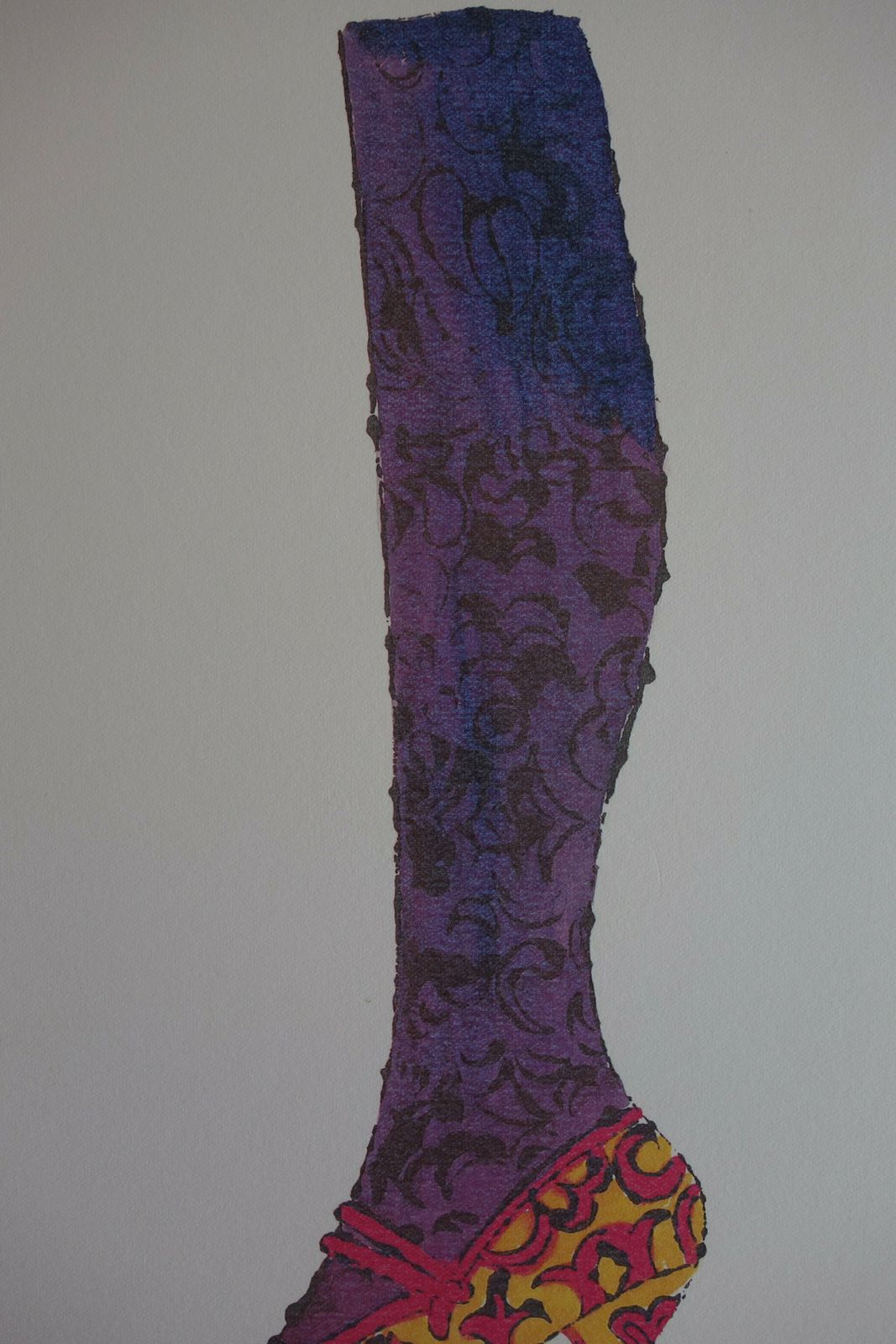 Fine Pop Art Limited Edition Illustration Print   Shoe, Andy Warhol, Signed & Stamped With Estate Stamp, Trial Proof photo furniture