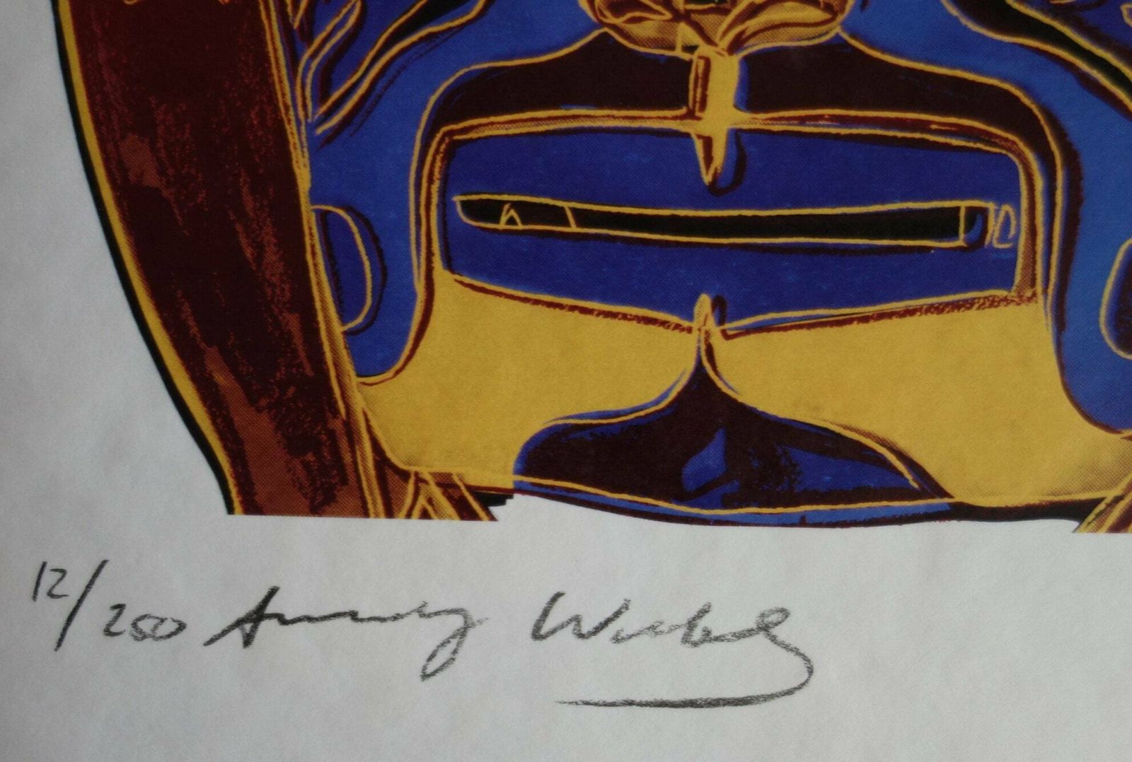 Fine Pop Art Limited Edition Print   Western Cowboys, Andy Warhol, Signed & Numbered photo Art