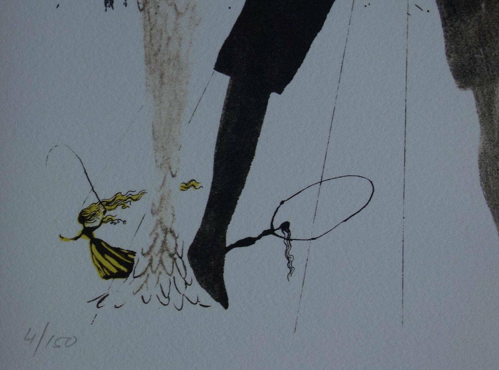 Fine Surrealist Limited Edition Print, Surreal Playing Cards   Queen And Jack, Salvador Dali, Signed & Numbered In Pencil photo 191.0