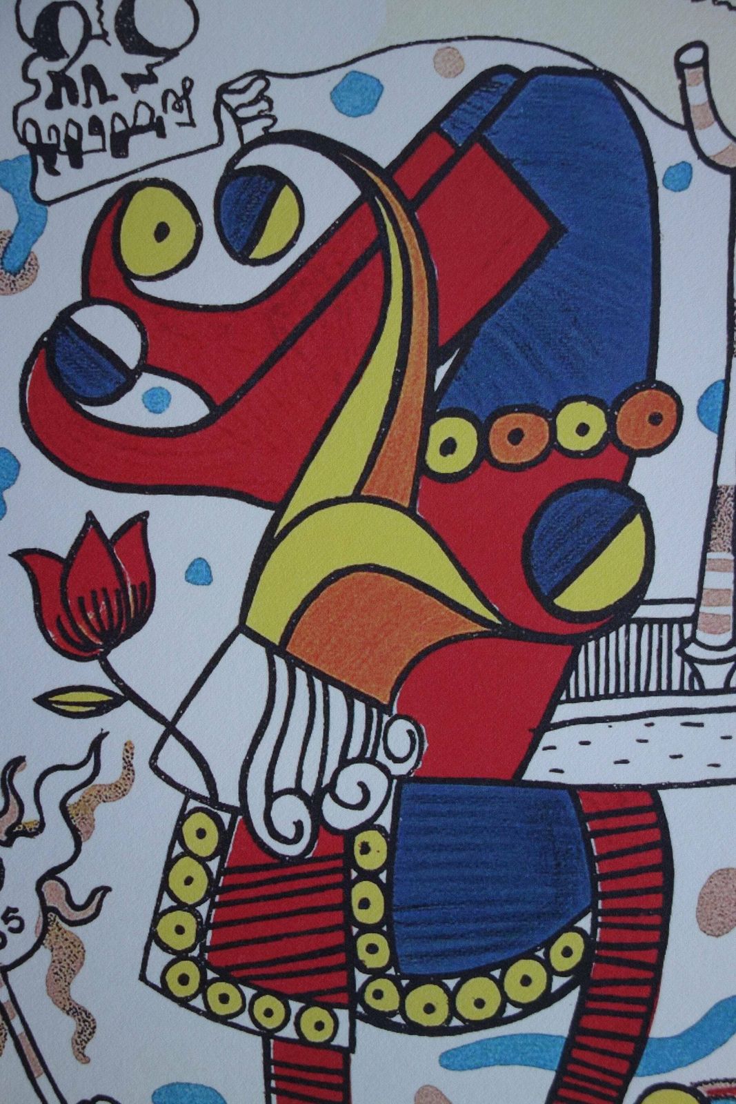 Fine Surrealist Limited Edition Print, Surreal Playing Cards   Joker, Salvador Dali, Signed & Numbered In Pencil photo furniture