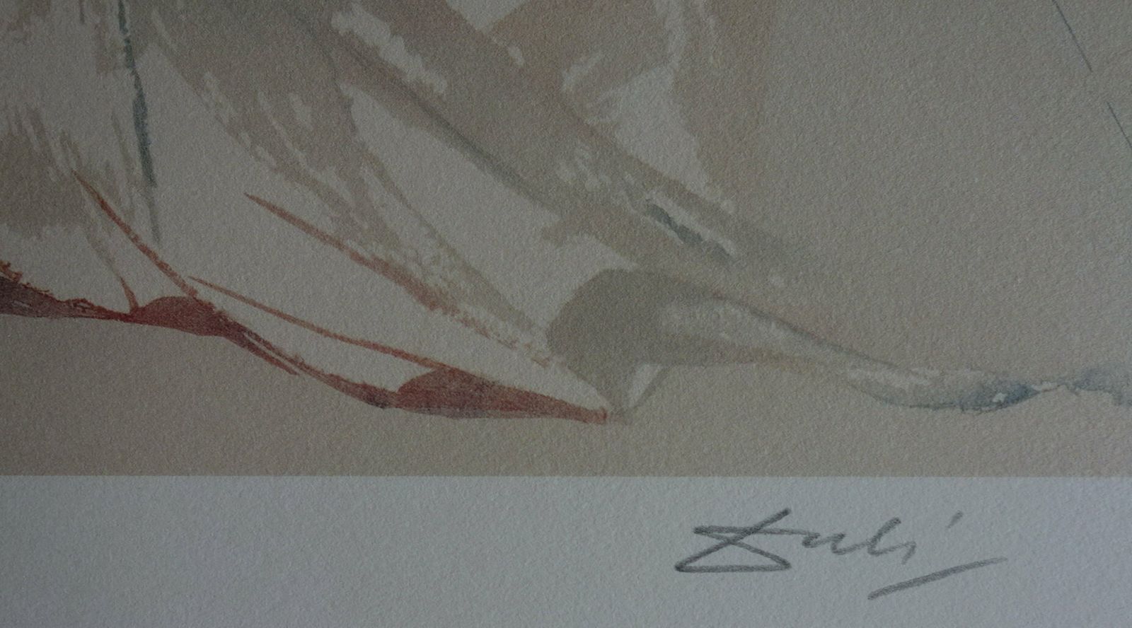 Fine Surrealist Limited Edition Print, Angel, Salvador Dali, Signed & Numbered In Pencil photo 197.0