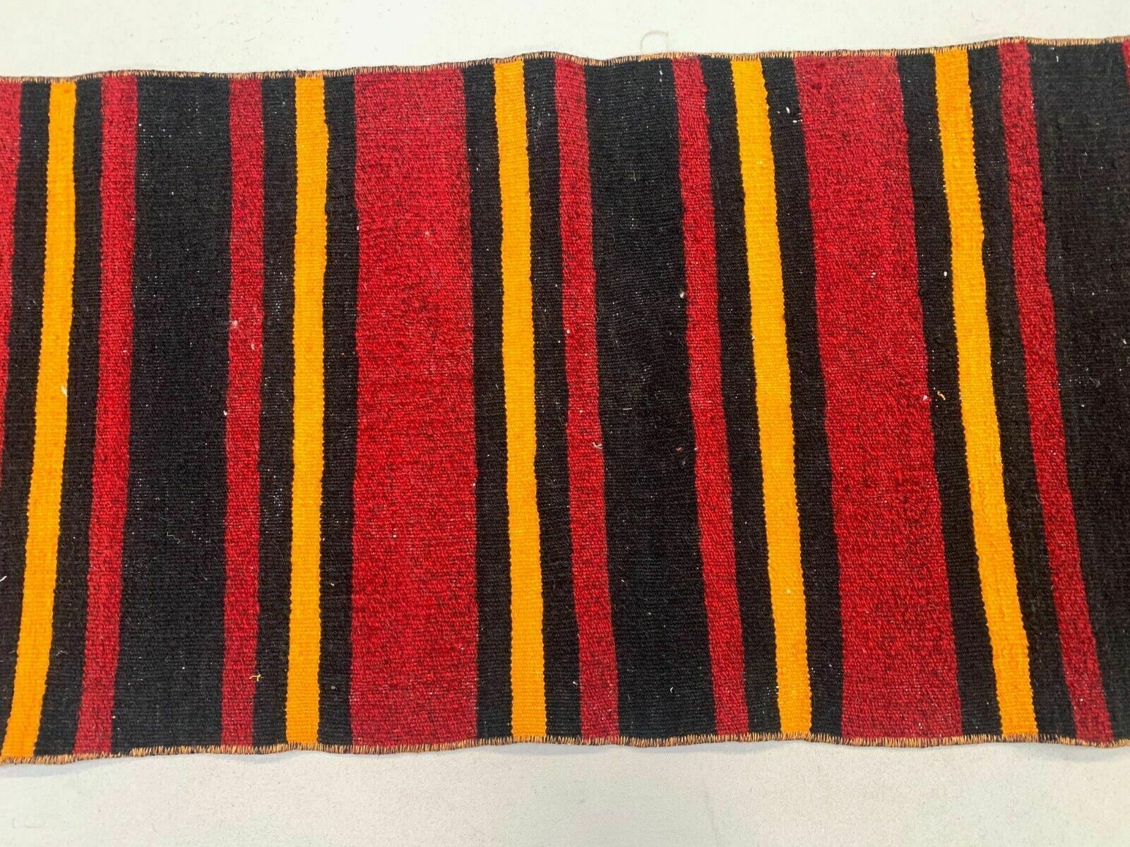 Old Turkish Narrow Kilim Runner 286x55 Cm Shabby Chic, Vintage Kelim photo vintage