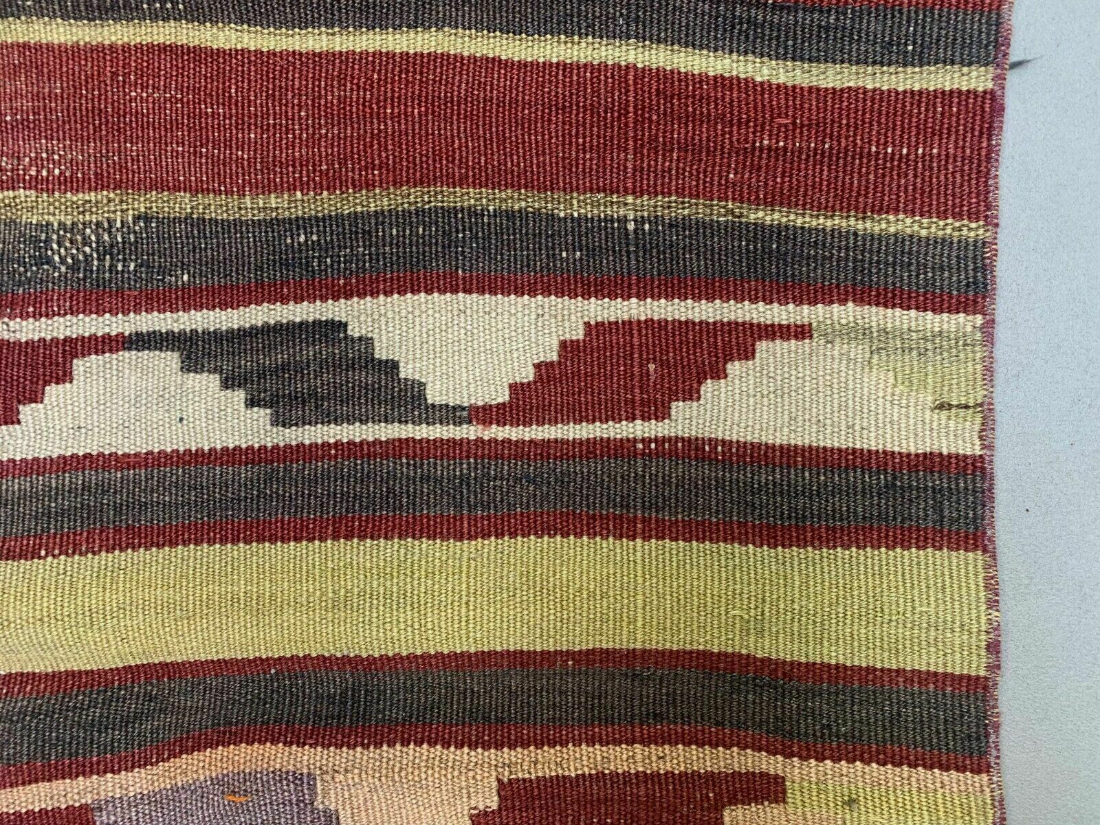 Old Turkish Narrow Kilim Runner 265x52 Cm Shabby Chic, Vintage Kelim photo 235.0