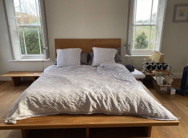 Bespoke Devon Oak, Emperor Size, Bed Frame