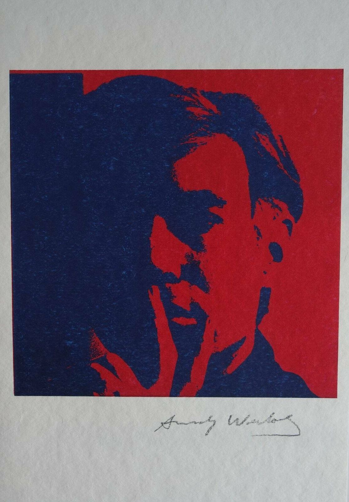 Fine Pop Art Limited Edition Print – Self Portrait Series, Andy Warhol, Signed Trial Proof
