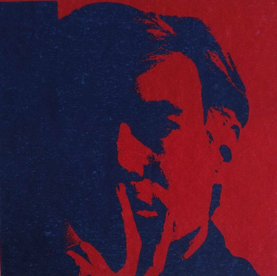 Fine Pop Art Limited Edition Print – Self Portrait Series, Andy Warhol, Signed Trial Proof photo furniture