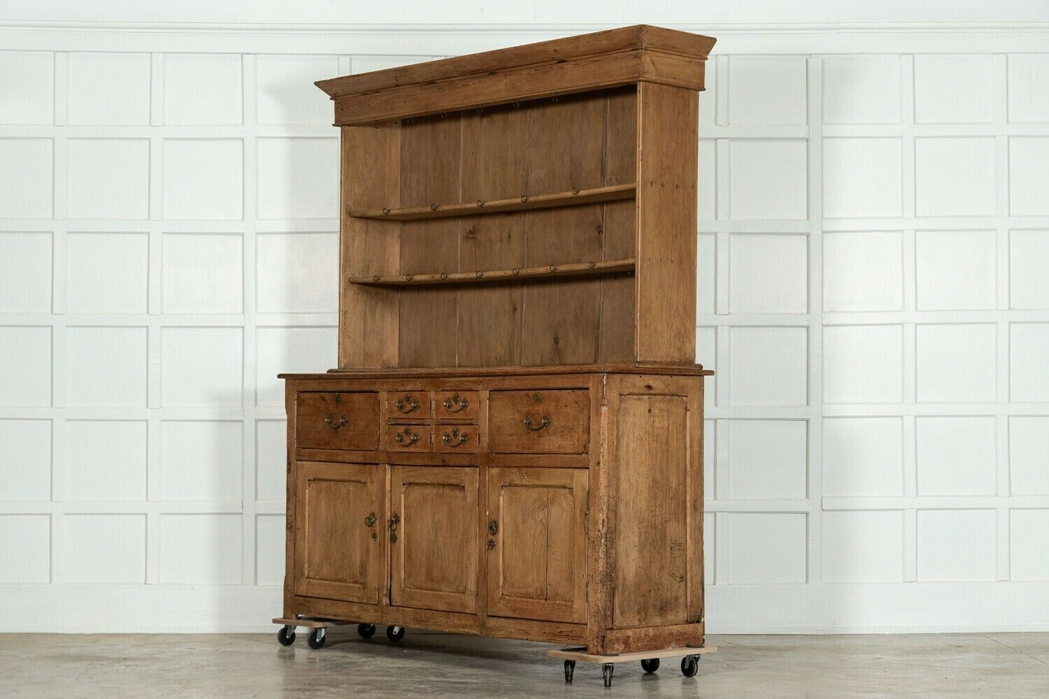 Large 19thc English Pine Dresser photo 6843.0