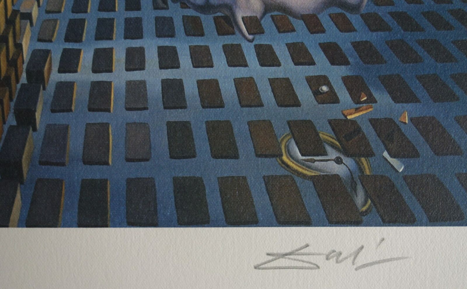 Fine Surrealist Limited Edition Print, Soft Watch, Salvador Dali, Signed & Numbered In Pencil photo Art