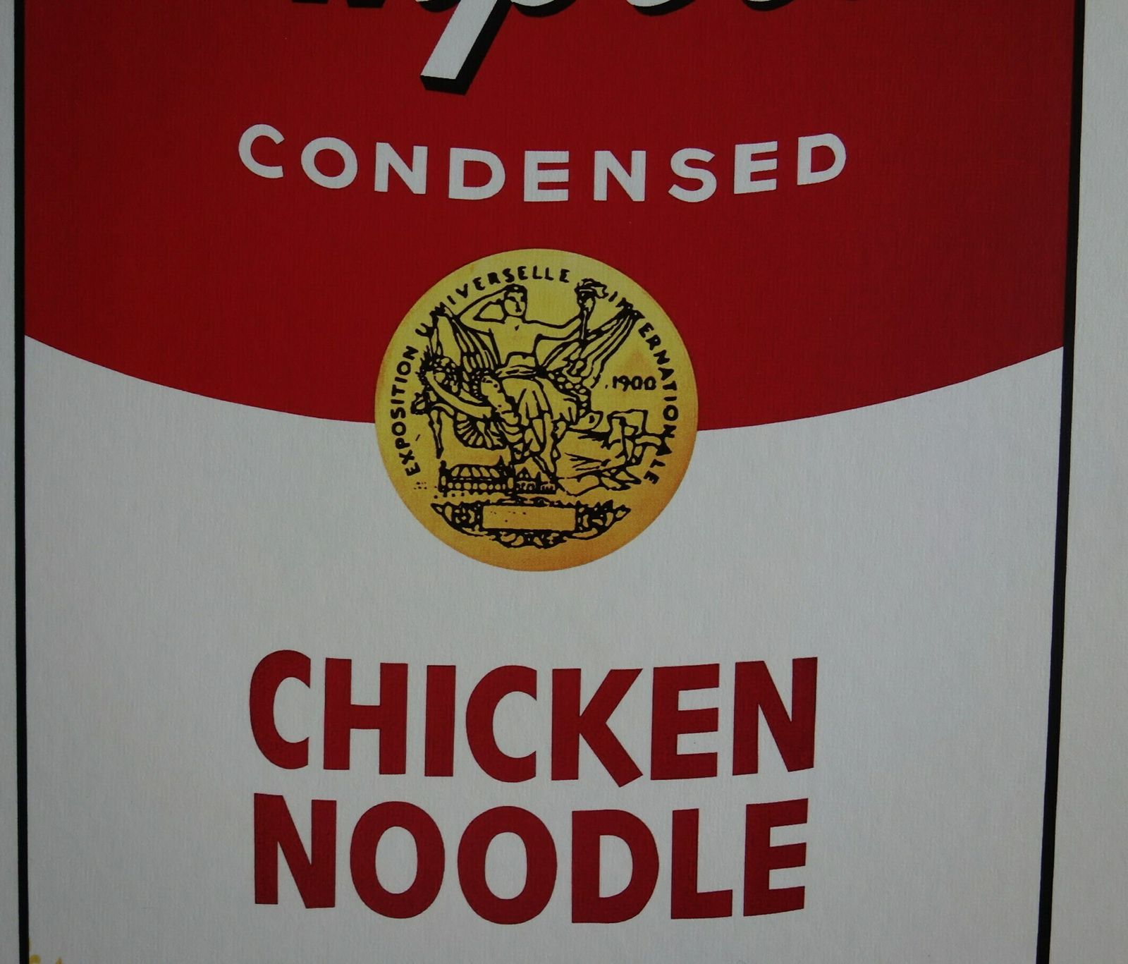 photo furniture Fine Pop Art Limited Edition Print – Campbell’s Soup Can, Andy Warhol, Signed & Numbered – Estate Stamp