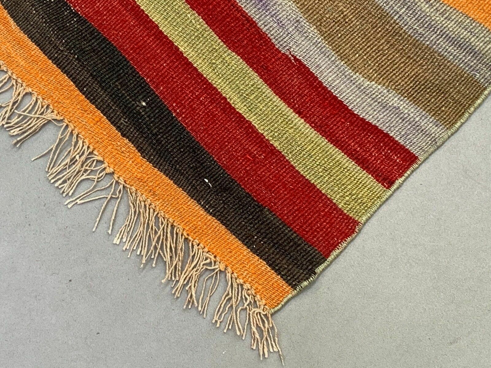Old Turkish Narrow Kilim Runner 347x49 Cm Shabby Chic, Vintage Kelim photo buy
