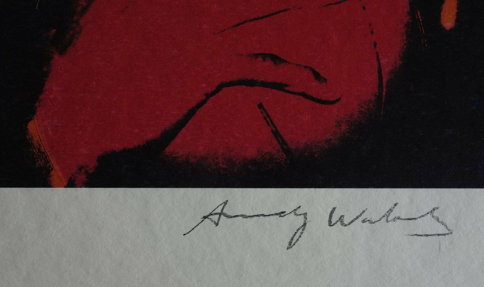 Fine Pop Art Limited Edition Print – Celebrity Portrait Series, Andy Warhol, Signed Trial Proof photo for sale