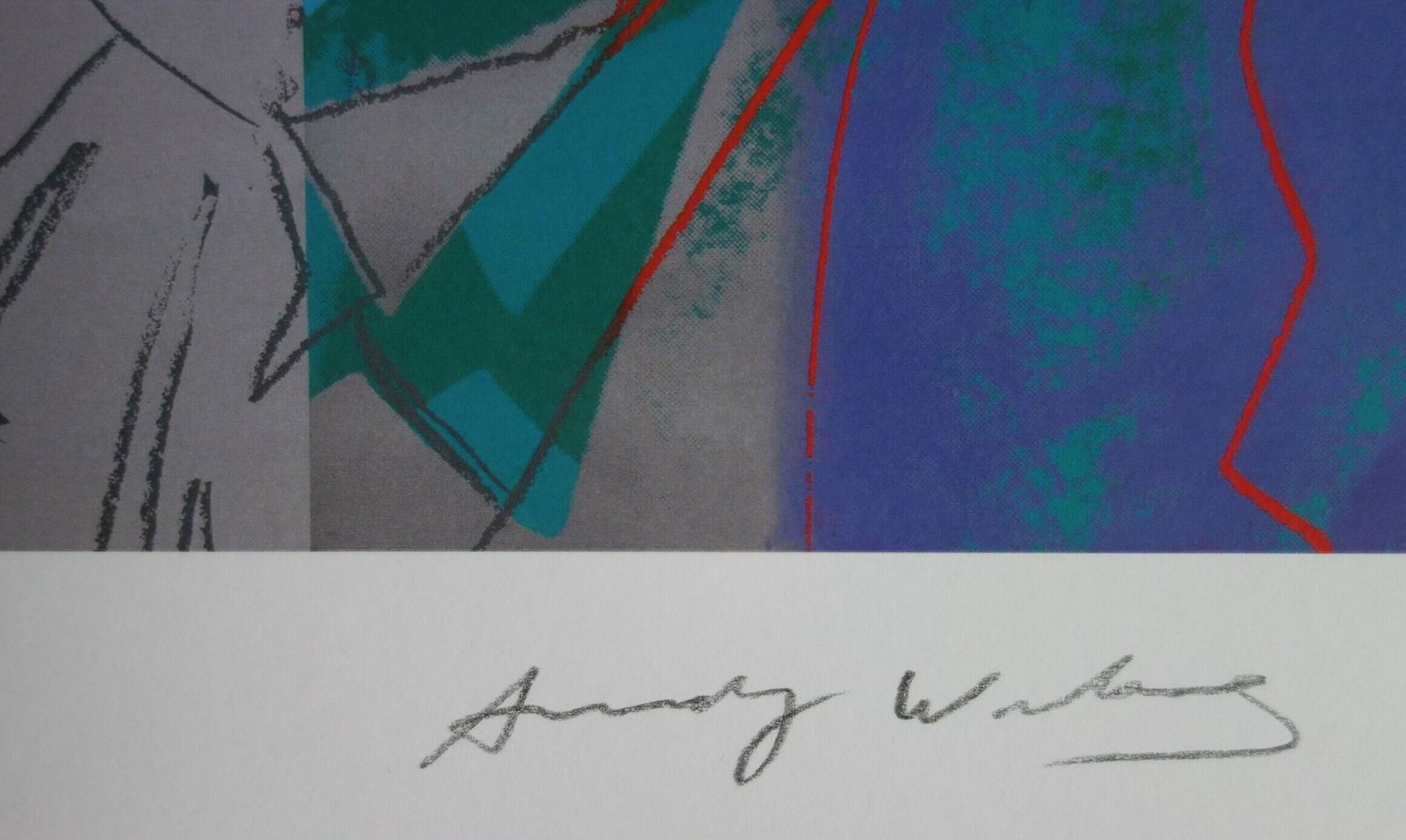 Fine Pop Art Limited Edition Print – Celebrity Portrait Series   Sigmund Freud, Andy Warhol, Signed & Numbered photo for sale