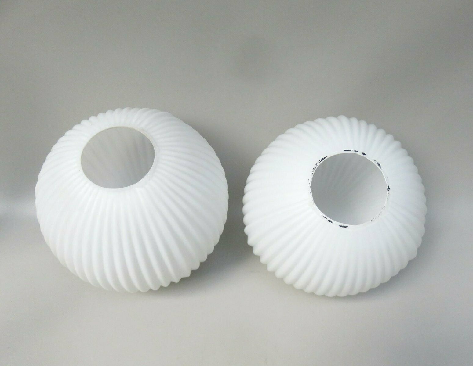 photo for sale Large Space Age Table Lamps In Tempe Wood Aluminum And Glass From Temde 1970s Set Of 2