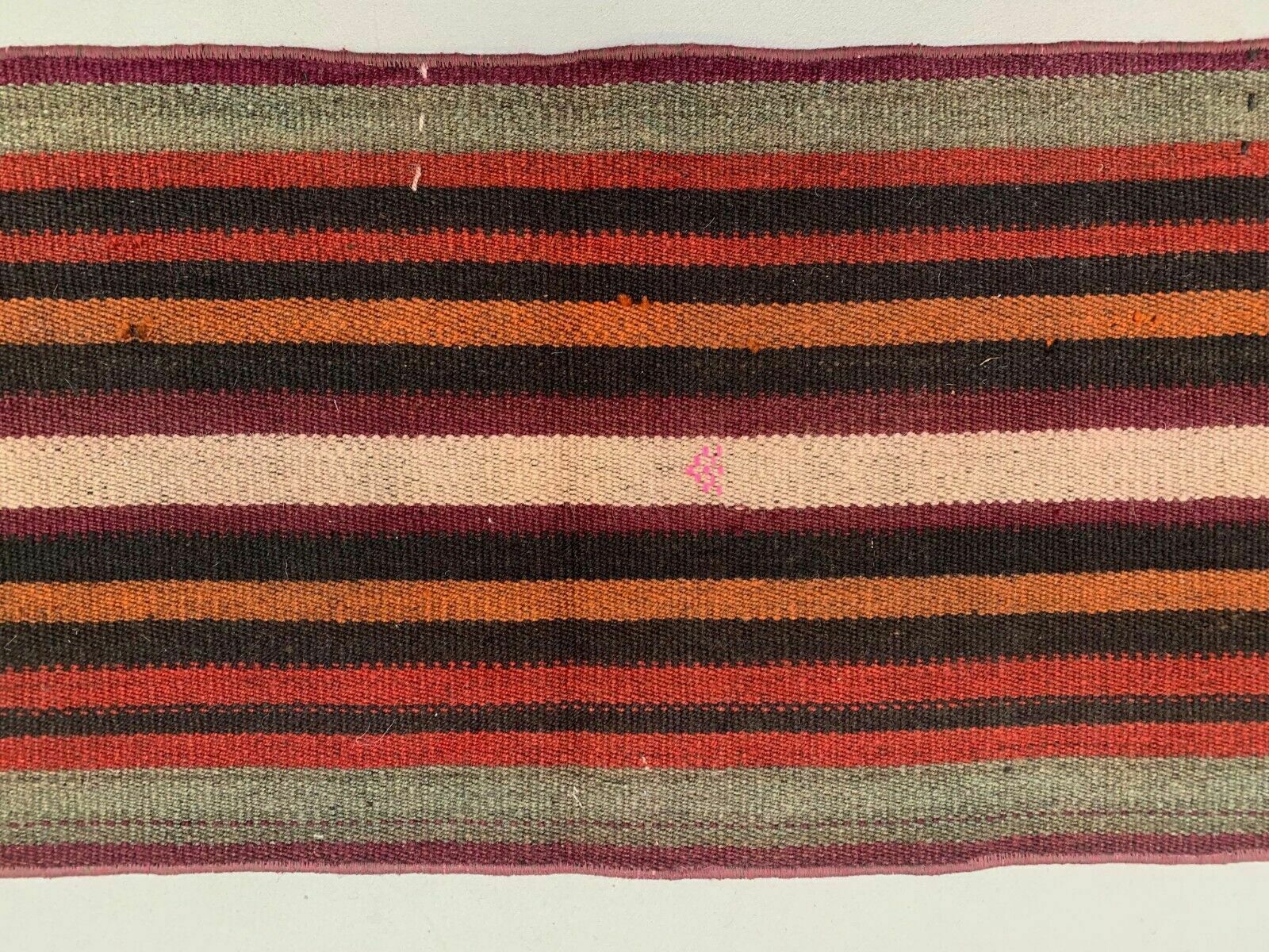 Old Turkish Narrow Kilim Runner 365x46 Cm Shabby Chic, Vintage Kelim photo buy